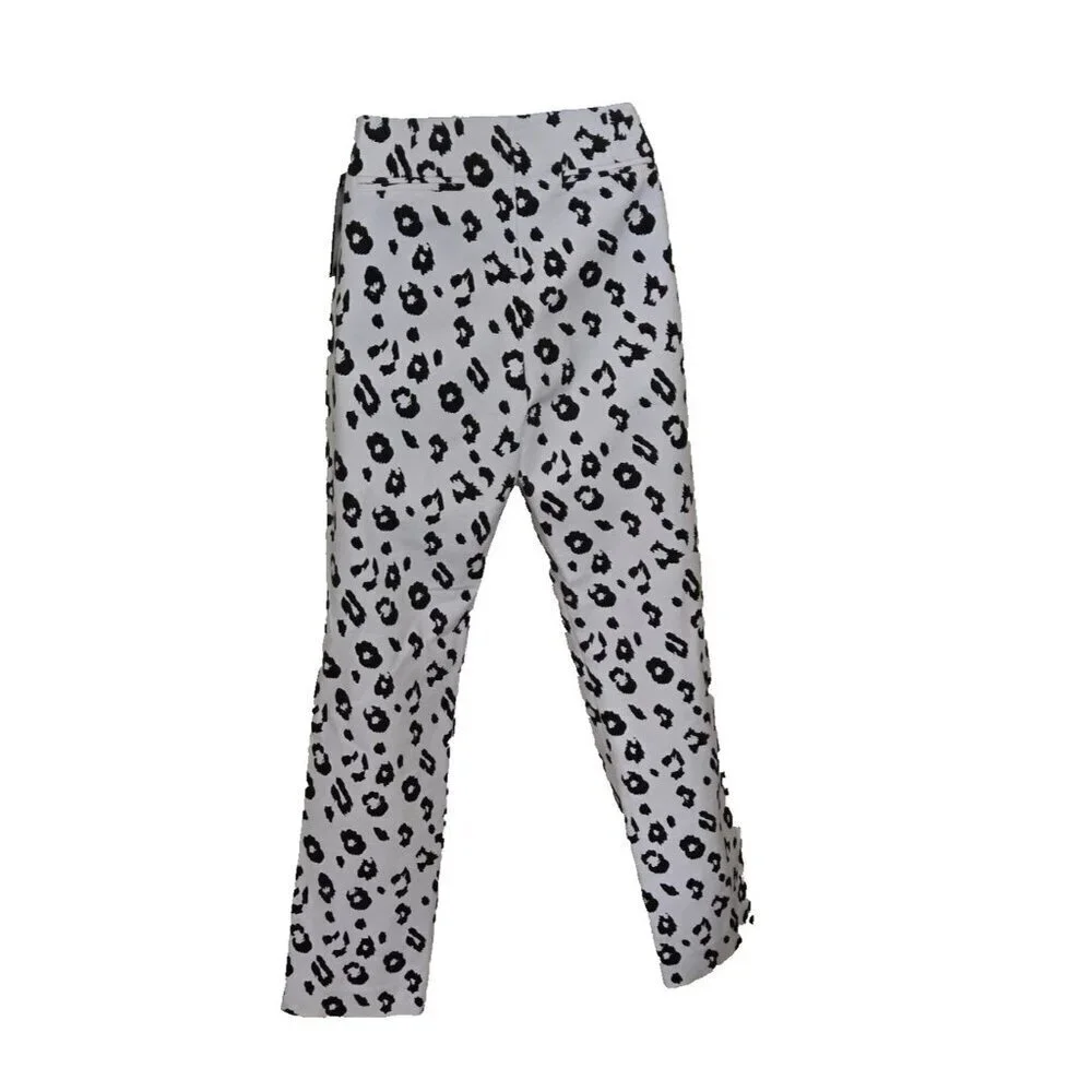 LUXE by Eric Signature Stella mid rise side zip Multicolored Pants Size 10